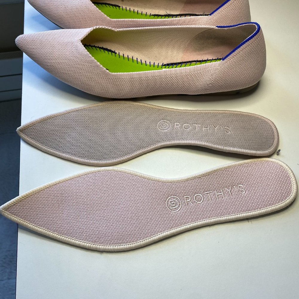 Blush Rothy's Point Size 11 - Picture 6 of 6